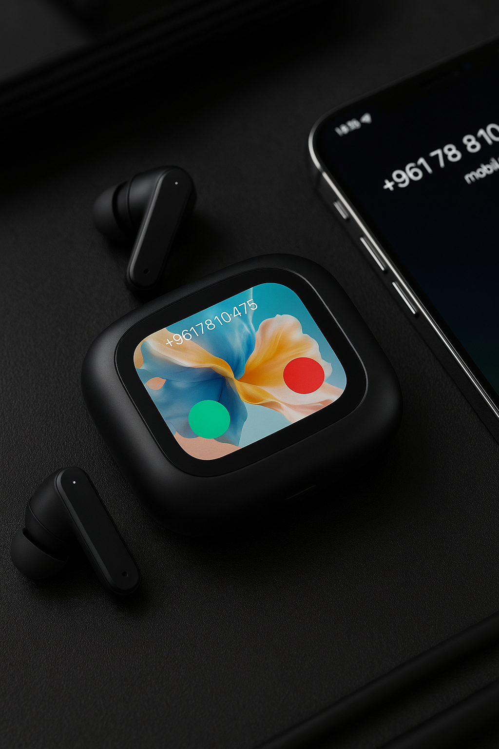 A8 Plus Touch Screen LCD Wireless Earbuds