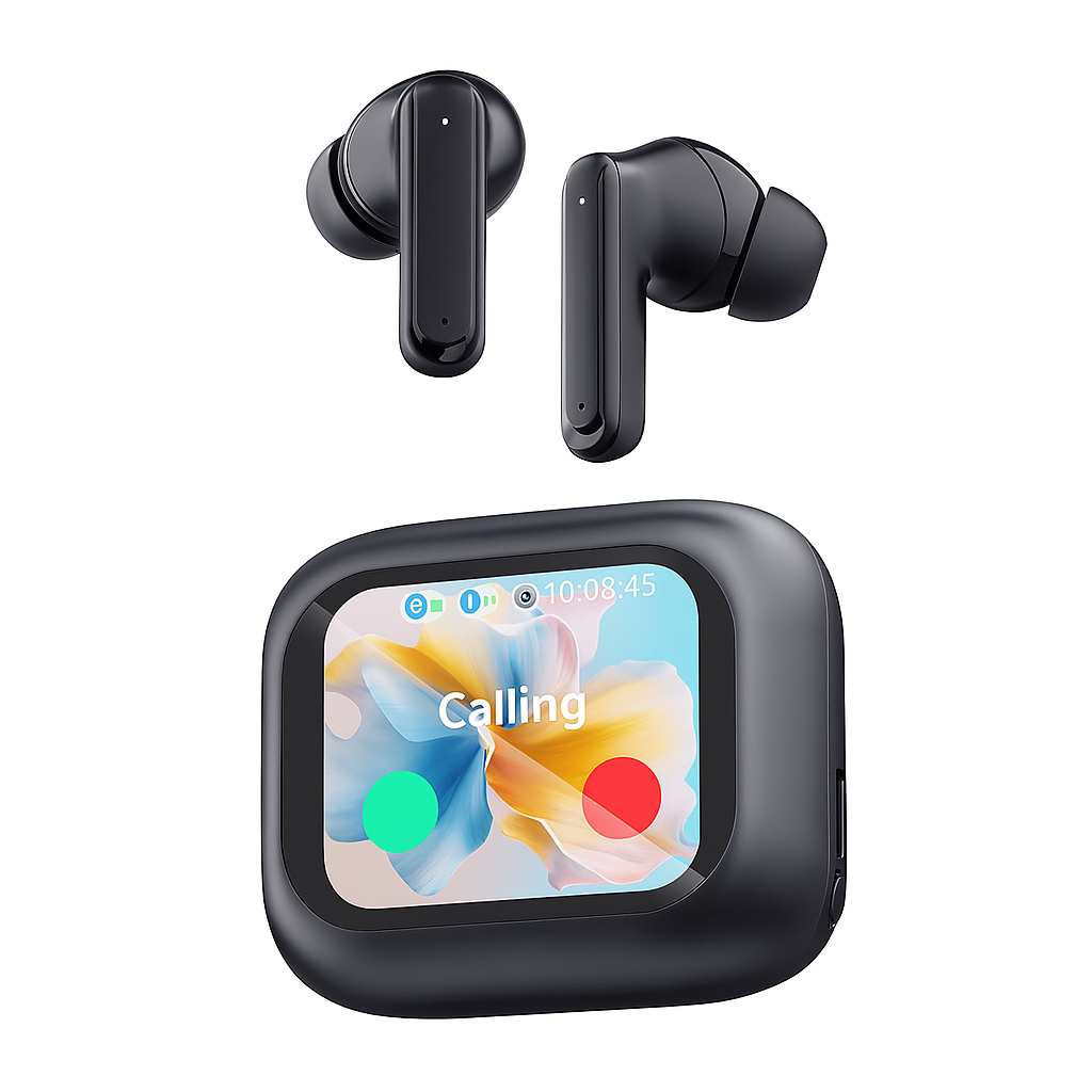 A8 Plus Touch Screen LCD Wireless Earbuds