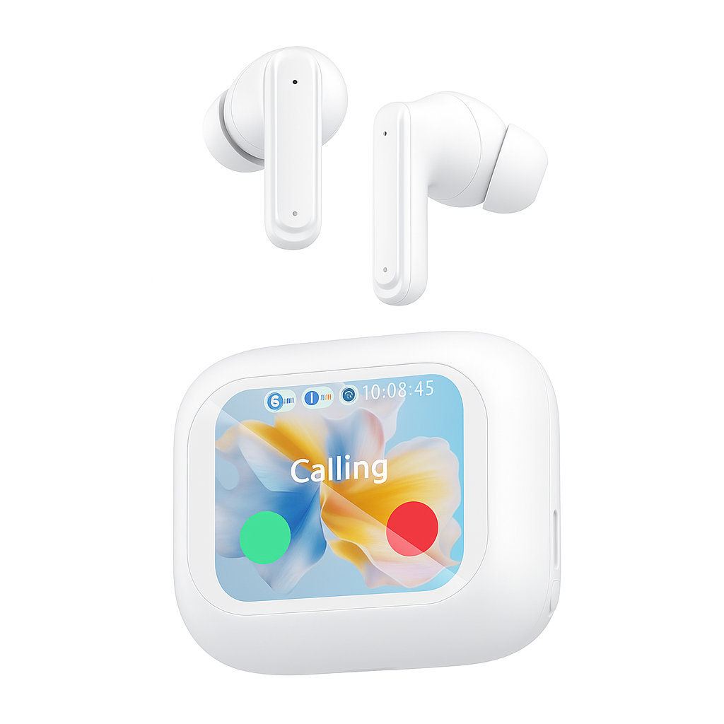 A8 Plus Touch Screen LCD Wireless Earbuds